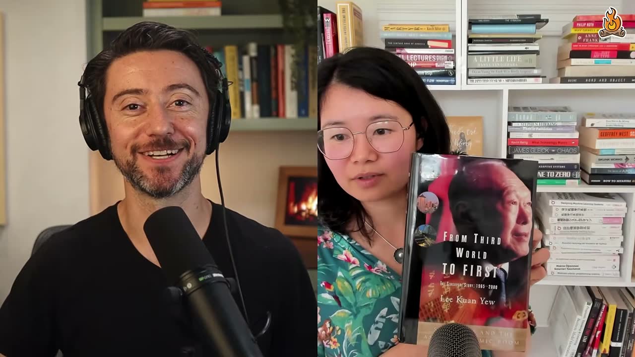 Chip Huyen recommends Lee Kuan Yew's 'From Third World to First', on Singapore's nation-building.